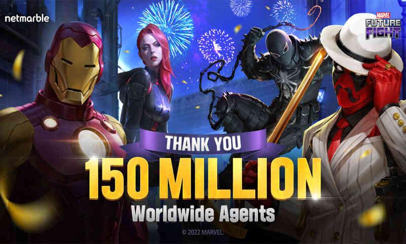 Marvel Future Fight ฉลองผู้เล่นครบ 150 ล้านบัญชี ให้ส่วนลดราคายูนิฟอร์ม